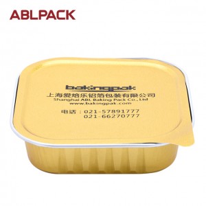 100ml High Quality Aluminum Food Container, Aluminum Sealing food Container