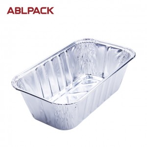 15.84oz 450ml Rectangular Aluminum Foil Tray