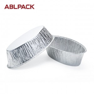 1200ML  40.5oz Rectangular Big Aluminum Foil Loaf Container for salad/cake/pie/cookies