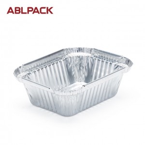 common long aluminum foil container