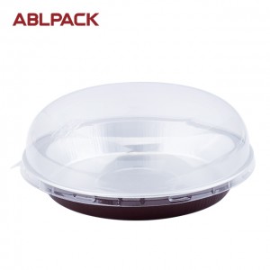 275ML/9.7oz Takeaway Food Package Under High Temperature Colored Disposable Pie Pan Foil Container For Baking  AP275B